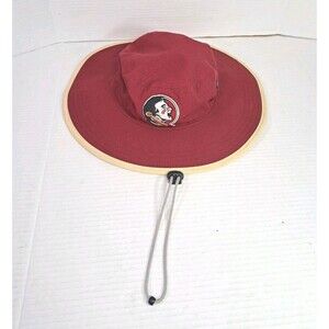 Florida State Seminoles Bucket Hat New Era One Size Fits All NCAA Logo Sun Cap